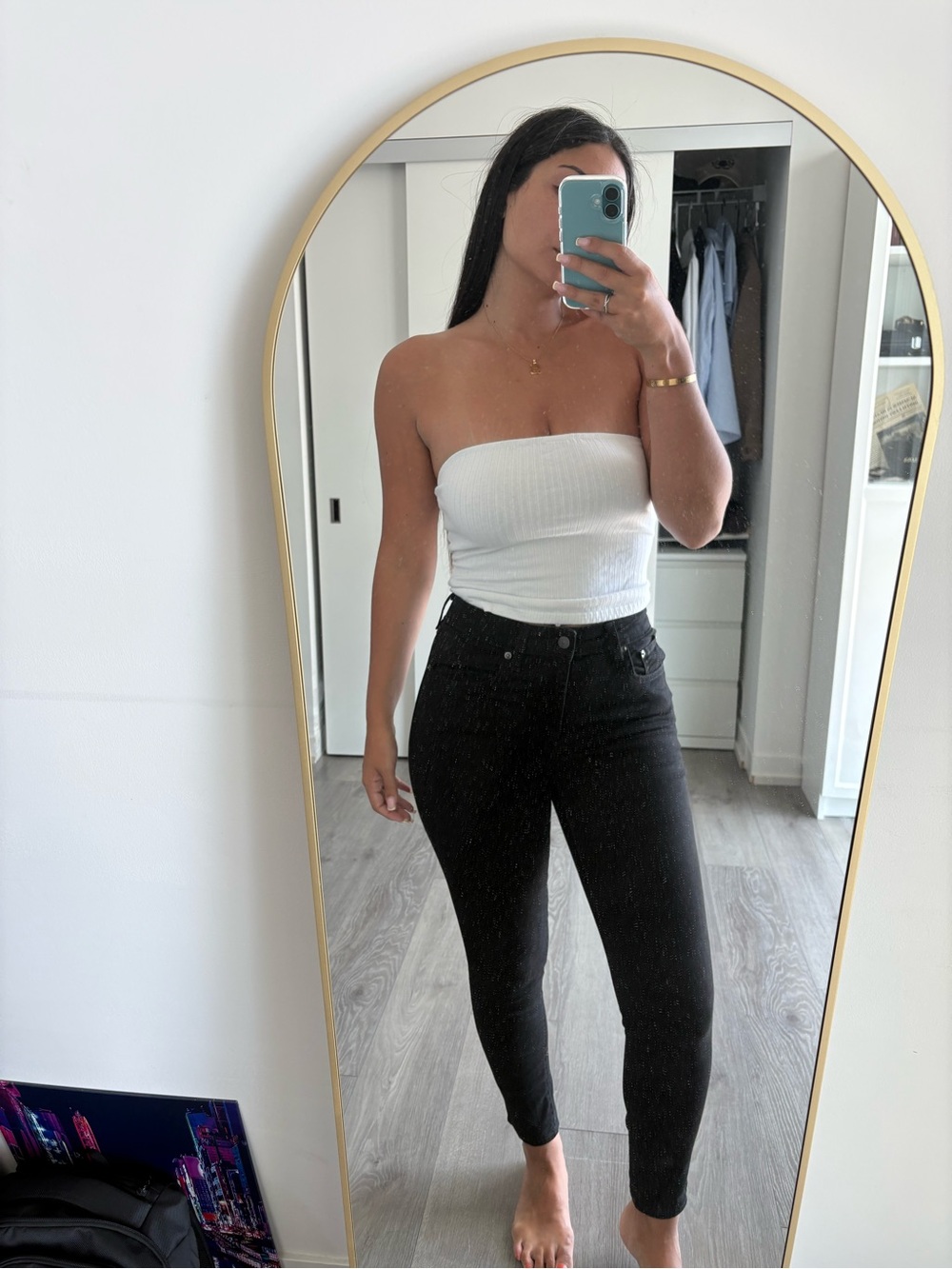 Levi’s Black High-Waist Skinny Jeans